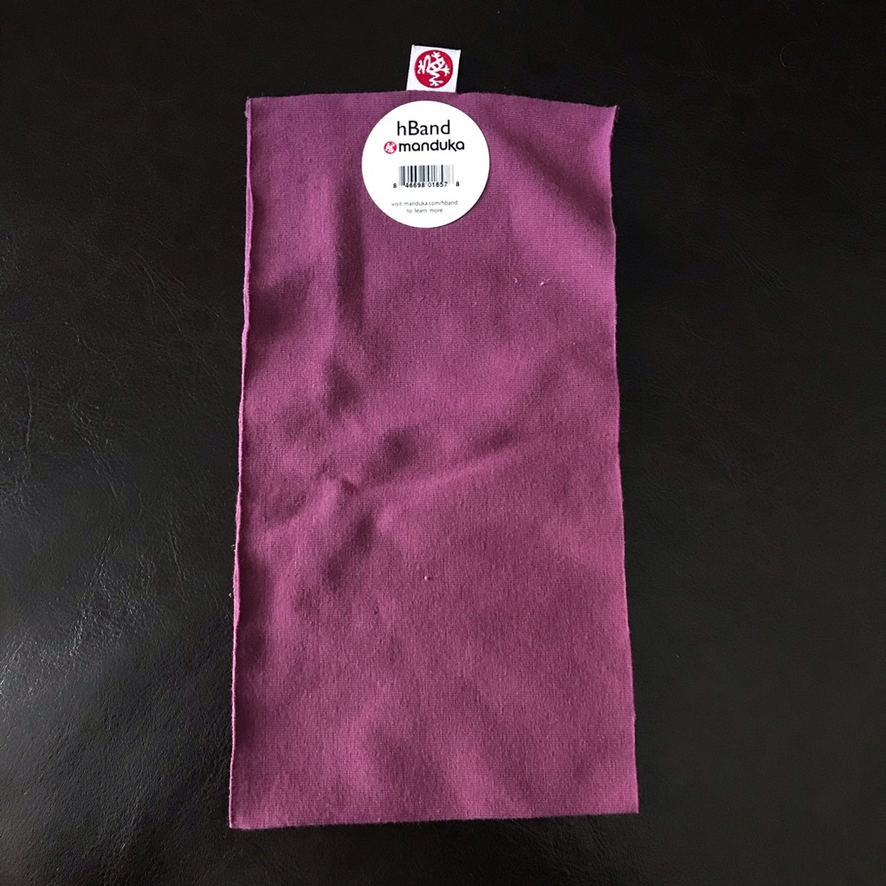 Manduka stretch headband purple